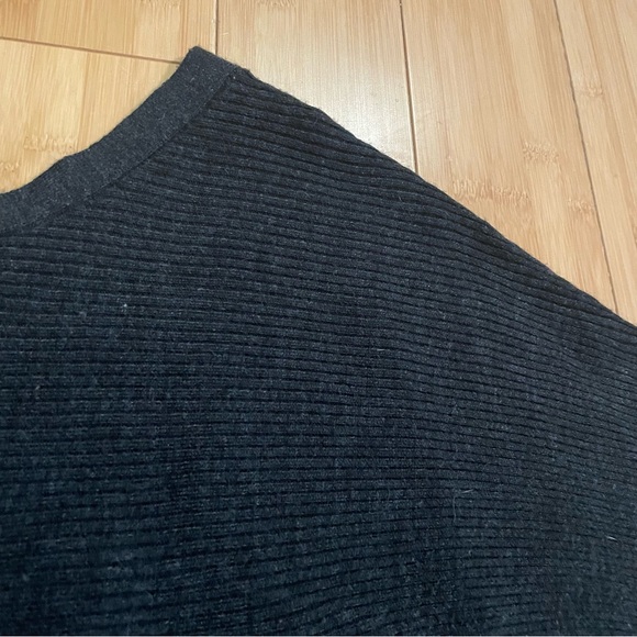 Philosophy Sweater Ribbed Size Medium Dark Grey - Picture 2 of 9